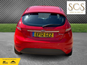 2012 Ford Fiesta 1.4 Zetec in Red — image 6