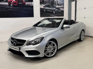 2017 Mercedes-Benz E Class 3.0 E350d V6 Amg Line Edition (premium) Cabriolet G-Tronic+ Euro 6 (s/s) 2dr in Silver — image 2