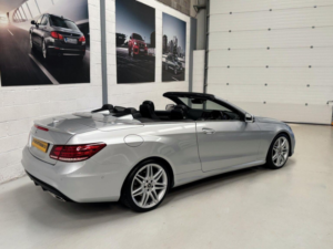 2017 Mercedes-Benz E Class 3.0 E350d V6 Amg Line Edition (premium) Cabriolet G-Tronic+ Euro 6 (s/s) 2dr in Silver — image 3