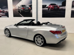 2017 Mercedes-Benz E Class 3.0 E350d V6 Amg Line Edition (premium) Cabriolet G-Tronic+ Euro 6 (s/s) 2dr in Silver — image 4