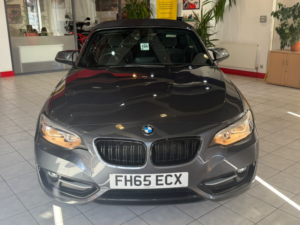 2015 BMW 2 Series 2.0 218d Sport Convertible in Grey — image 3