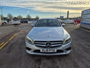 2019 Mercedes-Benz C Class 1.5 C200 Mhev Eq Boost Sport (premium) G-Tronic+ Euro 6 (s/s) 5dr in Silver — image 2