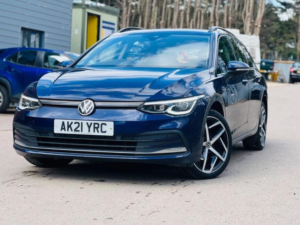 2021 Volkswagen Golf 2.0 Tdi Style DSG Euro 6 (s/s) 5dr in Blue — image 3