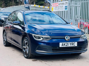 2021 Volkswagen Golf 2.0 Tdi Style DSG Euro 6 (s/s) 5dr in Blue — image 4