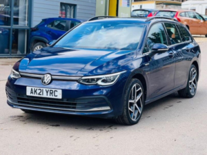 2021 Volkswagen Golf 2.0 Tdi Style DSG Euro 6 (s/s) 5dr in Blue — image 5