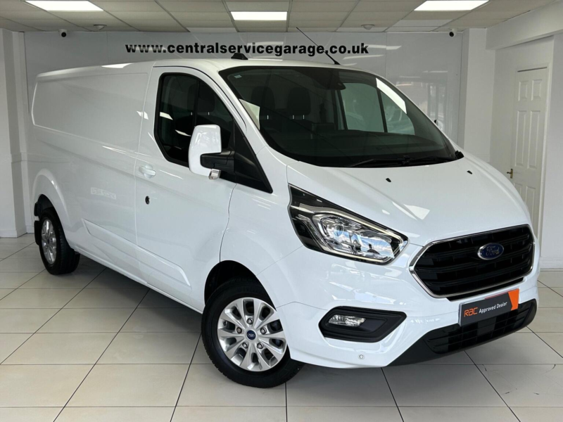 2021 Ford Transit Custom 2.0 300 Ecoblue Limited L2 H1 Euro 6 (s/s) 5dr in White — image 1