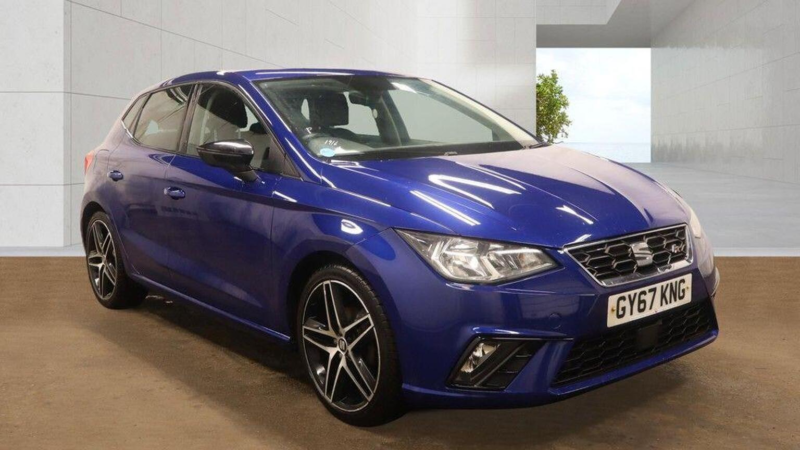 2017 SEAT Ibiza 1.0 Tsi Fr Euro 6 (s/s) 5dr in Blue — image 1