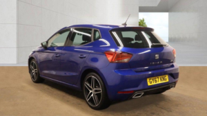 2017 SEAT Ibiza 1.0 Tsi Fr Euro 6 (s/s) 5dr in Blue — image 3