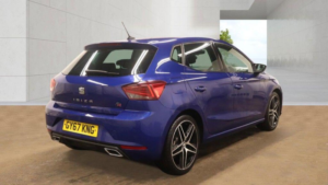2017 SEAT Ibiza 1.0 Tsi Fr Euro 6 (s/s) 5dr in Blue — image 4