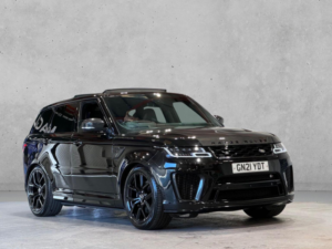 2021 Land Rover Range Rover Sport 5.0 P575 V8 Svr Carbon Edition Auto 4WD Euro 6 (s/s) 5dr in Black — image 3