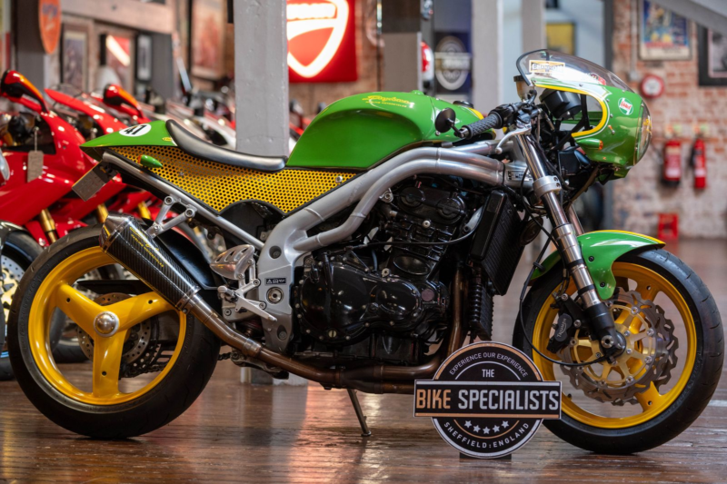 1999 Triumph Daytona 955 Marling Cafe Racer in Green — image 1