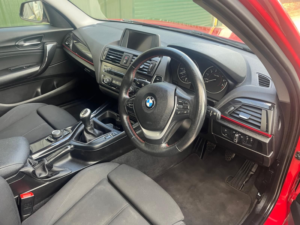 2014 BMW 1 Series 1.6 116i Sport Hatchback 5dr Petrol Manual Euro 6 (s/s) (136 Ps) in Red — image 5