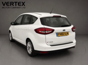 2016 Ford C-Max 1.5 Tdci Zetec Euro 6 (s/s) 5dr in White — image 3