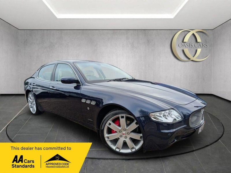 2007 Maserati Quattroporte 4.2 4dr in Blue — image 1