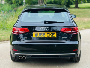 2018 Audi A3 1.5 Tfsi Cod 35 Sport Sportback Euro 6 (s/s) 5dr in Black — image 4