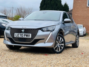 2020 Peugeot E-208 50kwh Active Auto 5dr in Grey — image 3