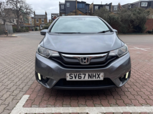 2017 Honda Jazz 1.3 I-Vtec Ex Navi CVT Euro 6 (s/s) 5dr in Grey — image 2
