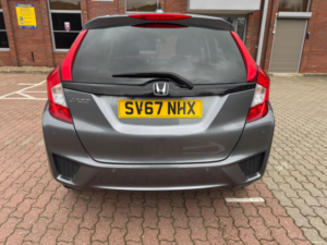 2017 Honda Jazz 1.3 I-Vtec Ex Navi CVT Euro 6 (s/s) 5dr in Grey — image 5