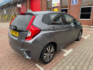 2017 Honda Jazz 1.3 I-Vtec Ex Navi CVT Euro 6 (s/s) 5dr in Grey — image 6