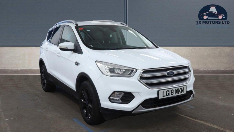 2018 Ford Kuga 1.5t Ecoboost Titanium 2WD Euro 6 (s/s) 5dr in White — image 1