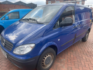 2005 Mercedes-Benz Vito 2.1 109cdi Dualiner Basic Compact Panel Van Swb 5dr in Blue — image 2