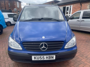 2005 Mercedes-Benz Vito 2.1 109cdi Dualiner Basic Compact Panel Van Swb 5dr in Blue — image 5