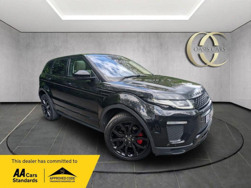 2018 Land Rover Range Rover Evoque 2.0 Si4 Hse Dynamic Auto 4WD Euro 6 (s/s) 5dr in Black — image 1