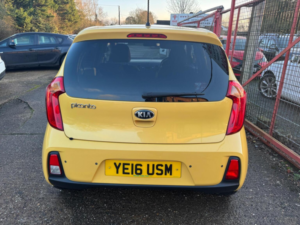 2016 Kia Picanto 1.0 Sr7 Euro 5 5dr in Yellow — image 5
