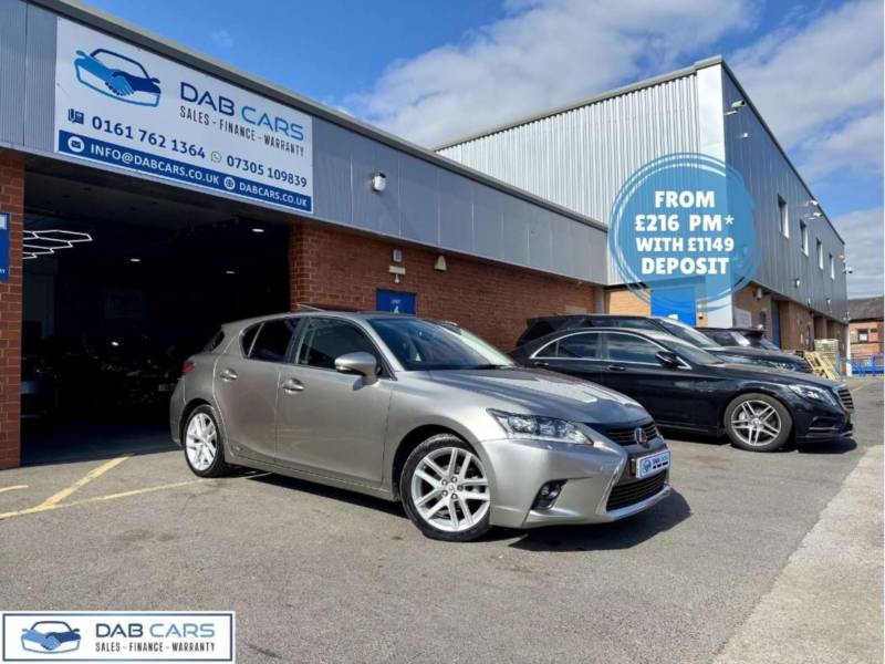 2017 Lexus Ct 1.8 200h Premier CVT Euro 6 (s/s) 5dr in Silver — image 1