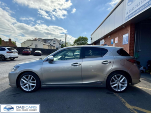 2017 Lexus Ct 1.8 200h Premier CVT Euro 6 (s/s) 5dr in Silver — image 5
