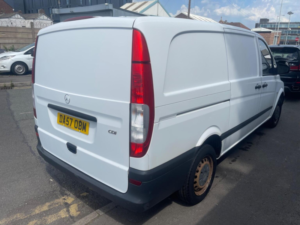 2008 Mercedes-Benz Vito 2.1 109cdi Long Panel Van Lwb 5dr in White — image 4