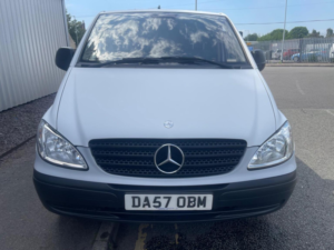 2008 Mercedes-Benz Vito 2.1 109cdi Long Panel Van Lwb 5dr in White — image 5