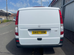 2008 Mercedes-Benz Vito 2.1 109cdi Long Panel Van Lwb 5dr in White — image 6