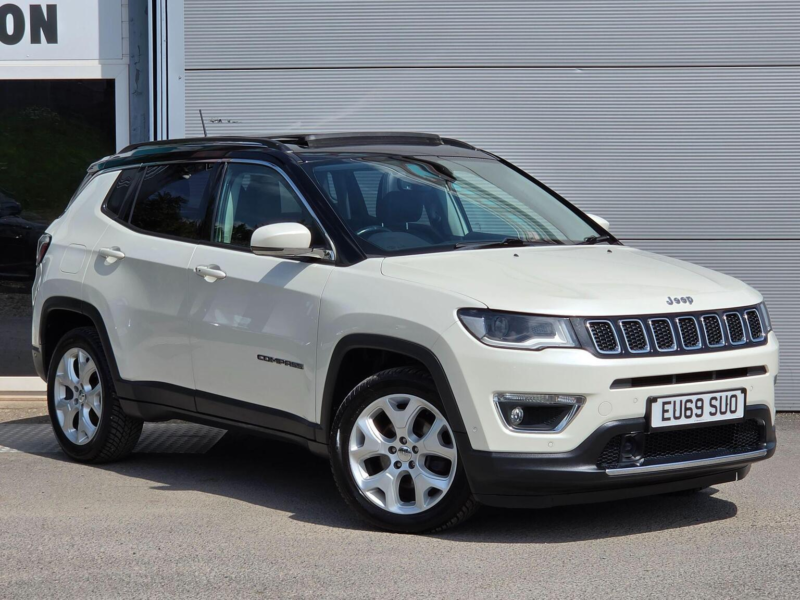 2019 Jeep Compass 1.6 Multijetii Limited Euro 6 (s/s) 5dr in White — image 1