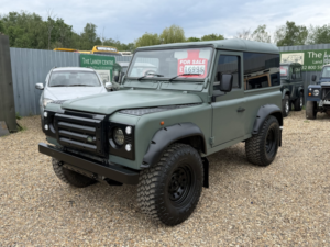 1998 Land Rover Defender 90 Another One Sold in Green — image 2