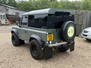 1998 Land Rover Defender 90 Another One Sold in Green — image 4