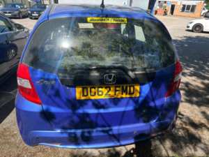 2012 Honda Jazz 1.4 I-Vtec Es Euro 5 5dr in Blue — image 5