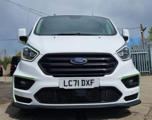 2021 Ford Transit Custom 2.0 320 Ecoblue Ms-Rt Crew Van L1 H1 Euro 6 (s/s) 5dr in White — image 2