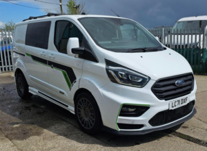 2021 Ford Transit Custom 2.0 320 Ecoblue Ms-Rt Crew Van L1 H1 Euro 6 (s/s) 5dr in White — image 6