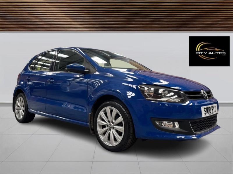2010 Volkswagen Polo 1.2 Tsi Sel Euro 5 5dr in Blue — image 1