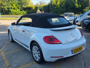 2016 Volkswagen Beetle 1.2 Tsi Bluemotion Tech Cabriolet Euro 6 (s/s) 2dr in White — image 5