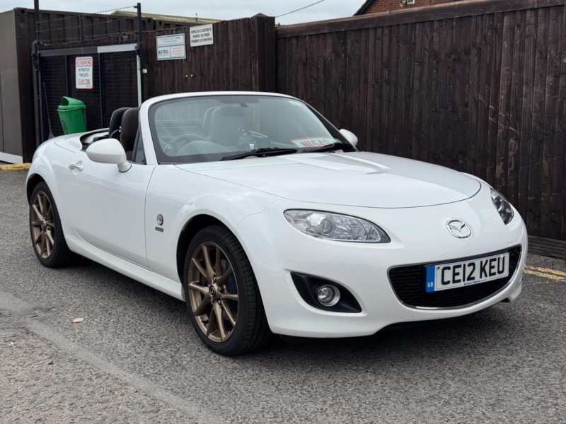 2012 Mazda Mx-5 2.0i Venture Roadster Euro 5 2dr in White — image 1