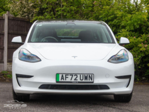 2022 Tesla Model 3 Auto Rwd 4dr in White — image 2