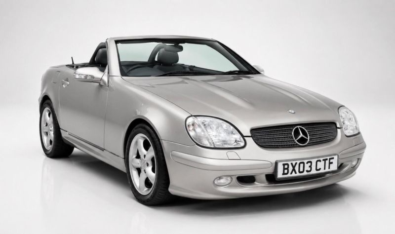 2003 Mercedes-Benz Slk 3.2 Slk320 2dr in Silver — image 1