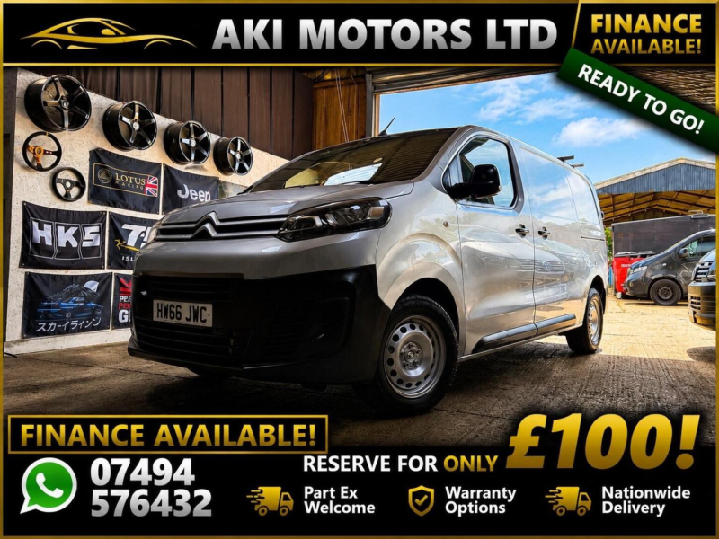 2017 Citroen Dispatch 2.0 Bluehdi 1400 Enterprise M Fwd 2 Euro 6 (s/s) 6dr in Silver — image 1