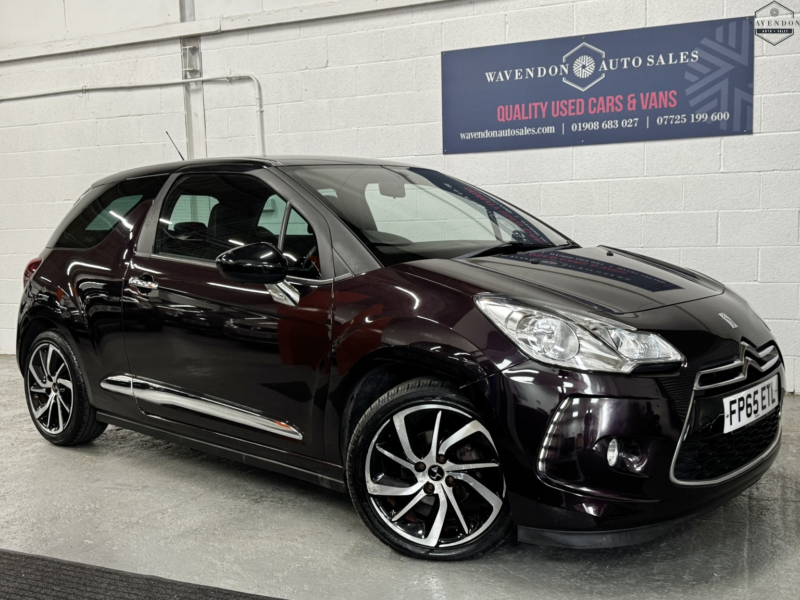 2015 Ds Automobiles Ds 3 1.6 Bluehdi Dstyle Nav in Purple — image 1