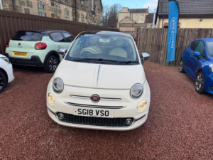 2018 Fiat 500 1.2 Collezione Fall Euro 6 (s/s) 3dr in White — image 2