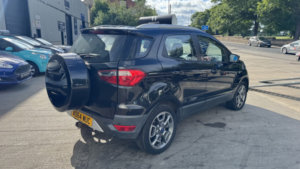 2014 Ford Ecosport 1.5 Tdci Titanium X Diesel Black 5dr Low Tax+leather+cruise in Black — image 4