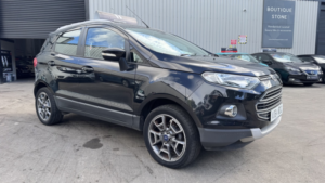 2014 Ford Ecosport 1.5 Tdci Titanium X Diesel Black 5dr Low Tax+leather+cruise in Black — image 6