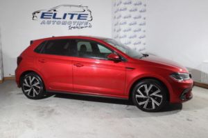 2024 Volkswagen Polo 1.0 Tsi R-Line Hatchback 5dr Petrol Manual Euro 6 (s/s) (95 Ps) **£0 Deposit £321 X 48 Months Pcp** in Red — image 3